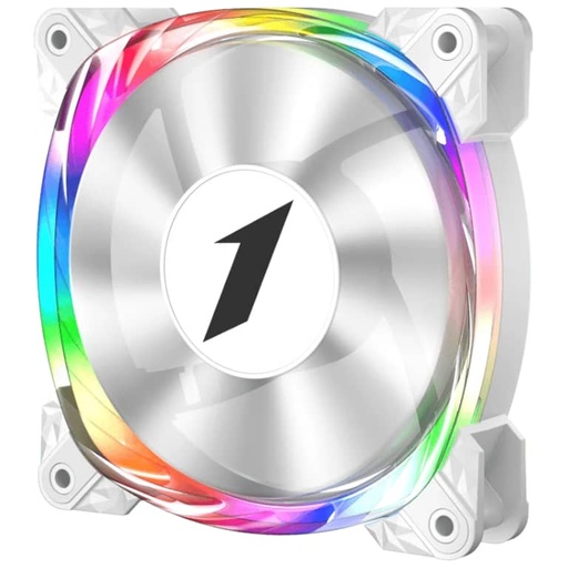 [I_FR1ST-590397] Ventilateur pour Boitier 120mm 1stPlayer FS7, Blanc _ FS7-WH-1IN1