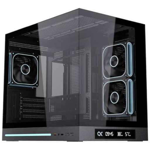 [I_BOXIG-549637] Boitier PC Micro-ATX Xigmatek Cloud M DGT, Noir avec 3x AF _ EN49637