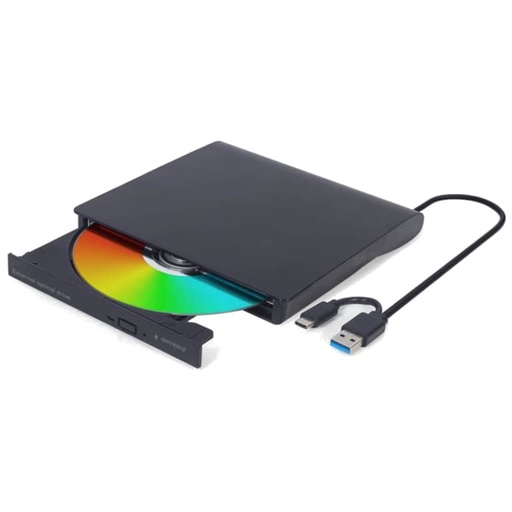 [P_HLGEM-136143] Graveur DVD externe USB 2.0 Gembird DVD-031, Noir _ DVD-USB-031