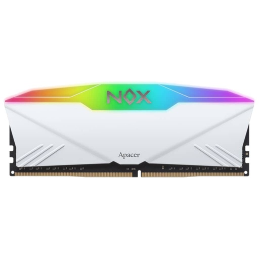 [I_MEAPA-908599] Mémoire DIMM DDR4 3200MHz Apacer, 16Gb Nox RGB Blanc _ AH4U16G32C28YNWAA-1