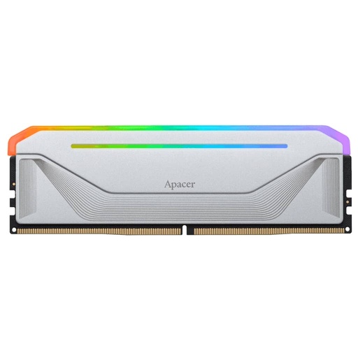 [I_MEAPA-932266] Mémoire DIMM DDR5 6000MHz Apacer, 16Gb Nox RGB Silver (EXPO/XMP) _ AH5U16G60C622NWAA-1