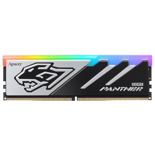 [I_MEAPA-932464] Mémoire DIMM DDR5 6000MHz Apacer, 32Gb Panther RGB Noir/Silver (EXPO/XMP) _ AH5U32G60C6229BAA-1