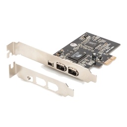 [I_CCDIG-442592] Carte contrôleur PCIe Digitus, 1x FireWire 4pins + 2x FireWire 6pins (DS-30201-5)